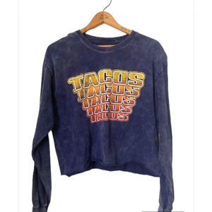 TACOS - Cold Crush Long Sleeve Graphic Tee - Size Large